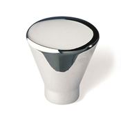 Immagine di pomoli s-872 mm. 24 metallo cromo lucido 24 a:24 h:27                                                                                           