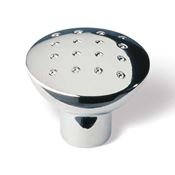 Immagine di pomoli s-873 mm. 28 metallo cromo lucido 28 a:28 h:24                                                                                           