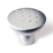 Immagine di pomoli s-873 mm. 28 metallo cromo opaco 28 a:28 h:24                                                                                           