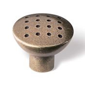 Immagine di pomoli s-873 mm. 28 metallo ottone antico 28 a:28 h:24                                                                                           