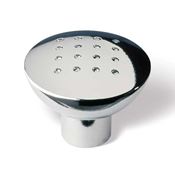 Immagine di pomoli s-873 mm. 34 metallo cromo lucido 34 a:34 h:26,5                                                                                           