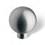 Immagine di pomoli s-902 mm. 28 inox satin 28 a:28 h:32,5                                                                                           