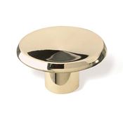 Immagine di pomoli s-918 mm. 37 metallo ottone lucido 37 a:37 h:20                                                                                           