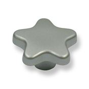 Immagine di pomoli s-h118 mm. 13 plastica cromo opaco 35 a:13 h:20 busta 2 pz.                                                                                           