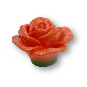 Immagine di pomoli s-h122 mm. 49 plastica arancione 49 a:49 h:31                                                                                           