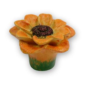 Immagine di pomoli s-h125 mm. 49 plastica giallo tramonto 52 a:49 h:35                                                                                           