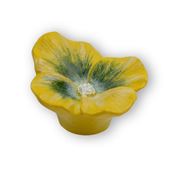 Immagine di pomoli s-h126 mm. 49 plastica giallo 49 a:49 h:34                                                                                           