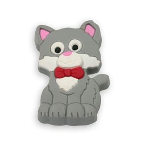 Immagine di pomoli s-h158 mm. 35 plastica grigio 47 a:35 h:24                                                                                           