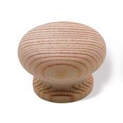 Immagine di pomoli s-s300 mm. 40 pino grezzo 40 a:40 h:29                                                                                           