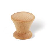 Immagine di pomoli s-s358a mm. 25 faggio chiaro lucido 30 a:25 h:31                                                                                           