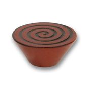 Immagine di pomoli s-s657 mm. 30 faggio laccato rosso 30 a:30 h:14                                                                                           