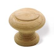 Immagine di pomoli s-s70 mm. 30 rovere grezzo 30 a:30 h:27                                                                                           