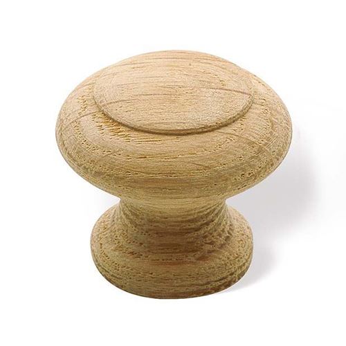 Immagine di pomoli s-s70 mm. 30 rovere grezzo 30 a:30 h:27                                                                                           