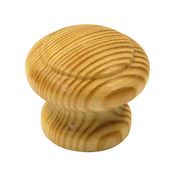 Immagine di pomoli s-s70 mm. 35 pino chiaro lucido 35 a:35 h:28                                                                                           