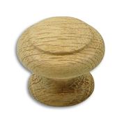 Immagine di pomoli s-s70 mm. 35 rovere grezzo 35 a:35 h:28                                                                                           