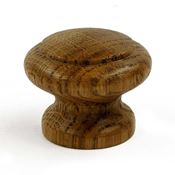 Immagine di pomoli s-s70 mm. 35 rovere lucido 35 a:35 h:28                                                                                           