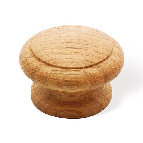 Immagine di pomoli s-s70 mm. 44 rovere chiaro lucido 44 a:44 h:29                                                                                           