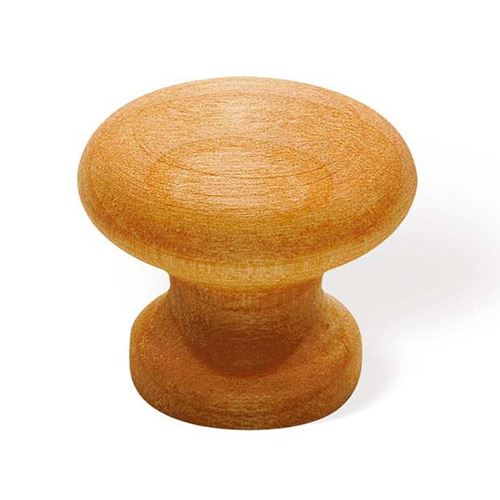 Immagine di pomoli s-s87 mm. 30 ciliegio chiaro lucido 30 a:30 h:26                                                                                           