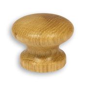 Immagine di pomoli s-s87 mm. 35 rovere chiaro lucido 35 a:35 h:27                                                                                           