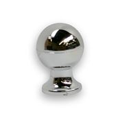 Immagine di pomoli s-sm009 mm. 17 plastica cromo lucido 20 a:17 h:29                                                                                           