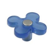 Immagine di pomoli s-sm8116i mm. 48 plast blu/arg. alu 50 a:47,5 h:26                                                                                           