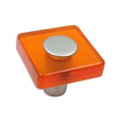Immagine di pomoli s-sm8118i mm. 30 plast arancione/arg. 30 a:30 h:26,5                                                                                           