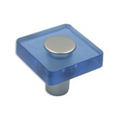 Immagine di pomoli s-sm8118i mm. 30 plast blu/arg. alu 30 a:30 h:26,5                                                                                           