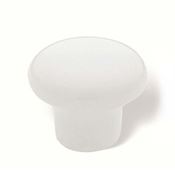 Immagine di pomoli s-sp1 mm. 25 ceramica bianco 25 a:25 h:20                                                                                           