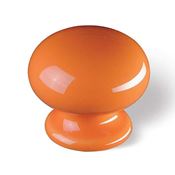 Immagine di pomoli s-sp51 mm. 38 ceramica arancione 38 a:38 h:33,5                                                                                           