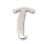 Immagine di portabiti s-01040 plastica bianco 139 a:110 h:55 int:20                                                                                           