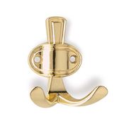 Immagine di portabiti s-1097 metallo ottone lucido 76 a:68 h:45,5 int:32                                                                                           