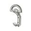 Immagine di portabiti s-1237 metallo cromo lucido 145 a:95 h:52 int:32                                                                                           