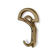 Immagine di portabiti s-1237 metallo ottone antico 145 a:95 h:52 int:32                                                                                           