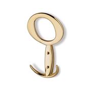 Immagine di portabiti s-1280 metallo ottone lucido 147 a:95 h:46 int:32                                                                                           