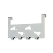 Immagine di portabiti s-1410 metallo cromo lucido 255 a:140 h:34                                                                                           