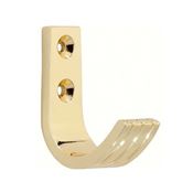 Immagine di portabiti s-1605 metallo ottone lucido 52 a:19,5 h:45 int:16                                                                                           