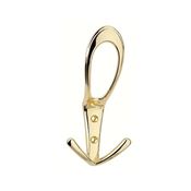 Immagine di portabiti s-1653 metallo ottone lucido 161 a:76 h:71 int:25                                                                                           