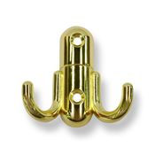 Immagine di portabiti s-1786 metallo ottone lucido 60 a:56 h:23 int:32                                                                                           