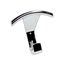 Immagine di portabiti s-1938 metallo cromo lucido 100 a:100 h:40 int:20                                                                                           