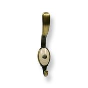 Immagine di portabiti s-1982 metallo/plast ottone ant/beige 158 a:34 h:65 int:24                                                                                           