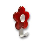 Immagine di portabiti s-2050 metallo/plast arg. alu/rosso 100 a:77 h:30                                                                                           