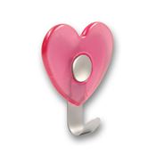 Immagine di portabiti s-2052 metallo/plast arg. alu/rosa 100 a:88 h:30                                                                                           