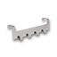 Immagine di portabiti s-2144 metallo cromo lucido 255 a:77 h:17                                                                                           