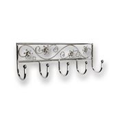 Immagine di portabiti s-2165 metallo cromo l/flora 260 a:90 h:50 int:155                                                                                           