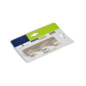 Immagine di portabiti s-2178 mm. 41 metal nikel opaco 114 a:41 h:16                                                                                           