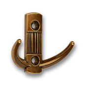 Immagine di portabiti s-2214 metallo ottone lucido 57 a:60 h:28 int:32                                                                                           