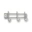 Immagine di portabiti s-2256 mm. 220 inox satin 220 a:80 h:50 int:196                                                                                           