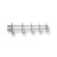 Immagine di portabiti s-2256 mm. 380 inox satin 380 a:80 h:50 int:356                                                                                           