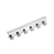 Immagine di portabiti s-2303 mm. 240 metal cromo lucido 240 a:41 h:32 int:210                                                                                           
