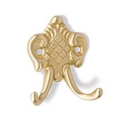 Immagine di portabiti s-327 ottone lucido 71 a:60 h:22 int:34                                                                                           